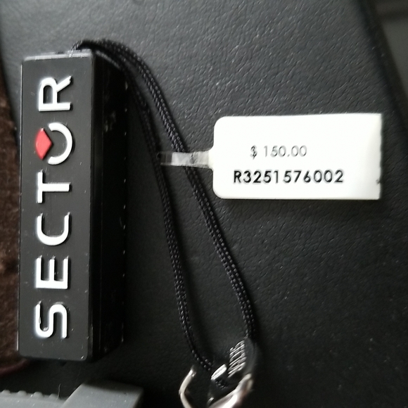 Sector men watch. In grey rubber band New with tag and original box. - Picture 8 of 8